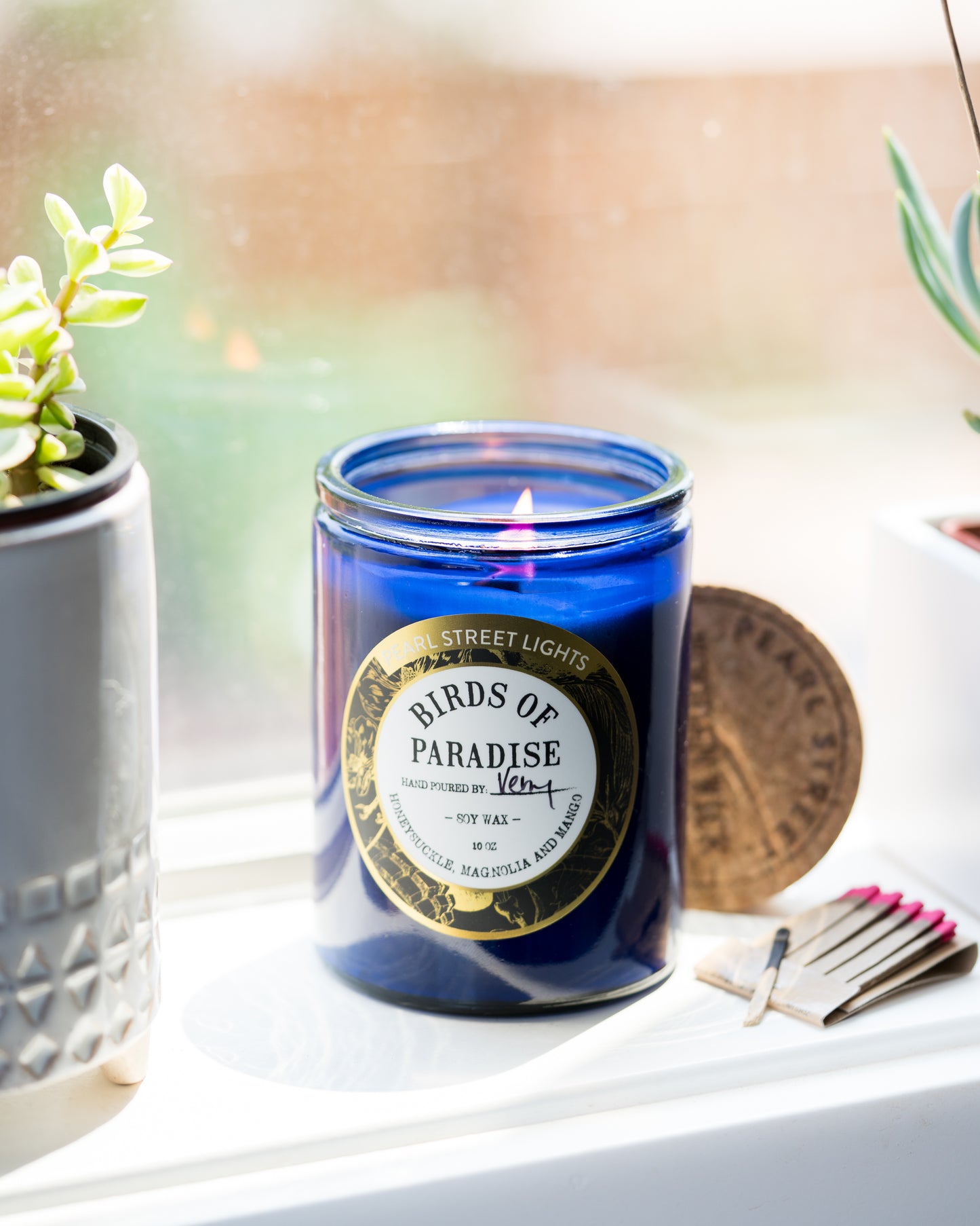 Birds of Paradise Candle