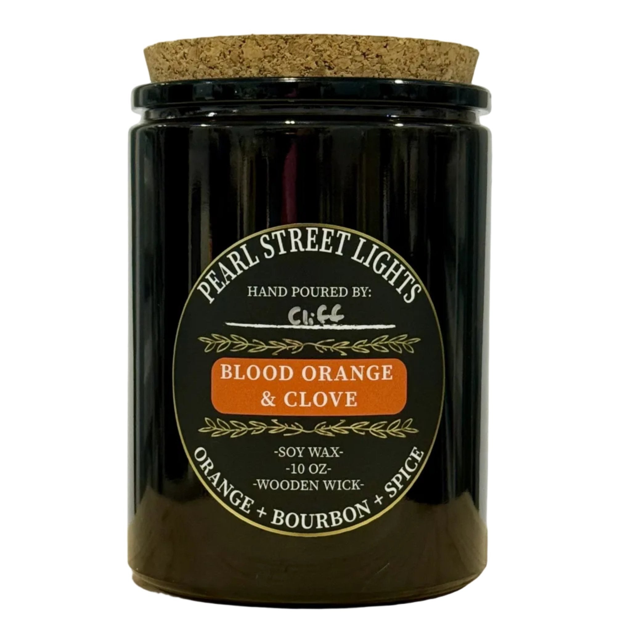 Blood Orange + Clove Candle | Soy Wax | Wooden Wick – Pearl Street