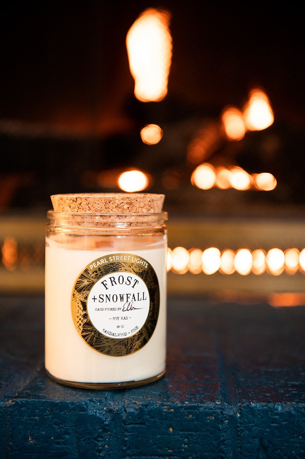 Frost + Snowfall Candle - Pearl Street Lights