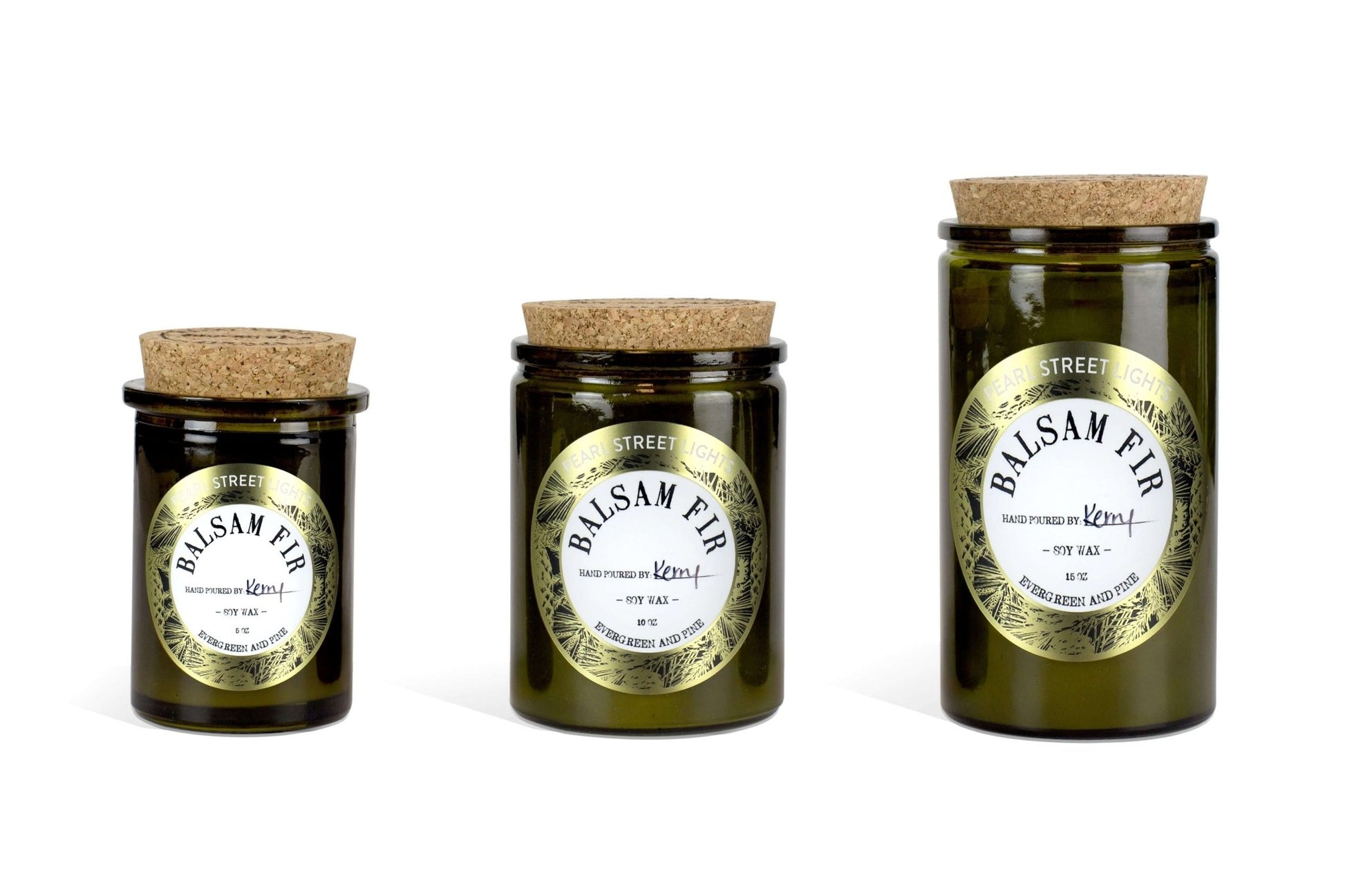 Balsam Fir Candle - Pearl Street Lights