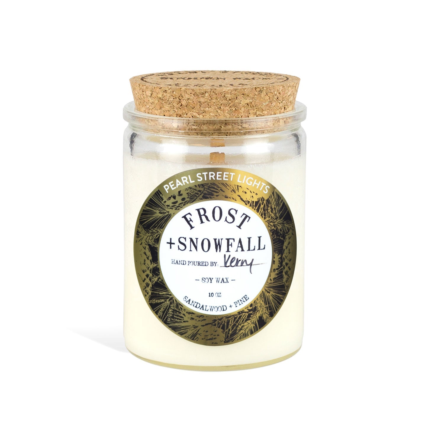 Frost + Snowfall Candle - Pearl Street Lights