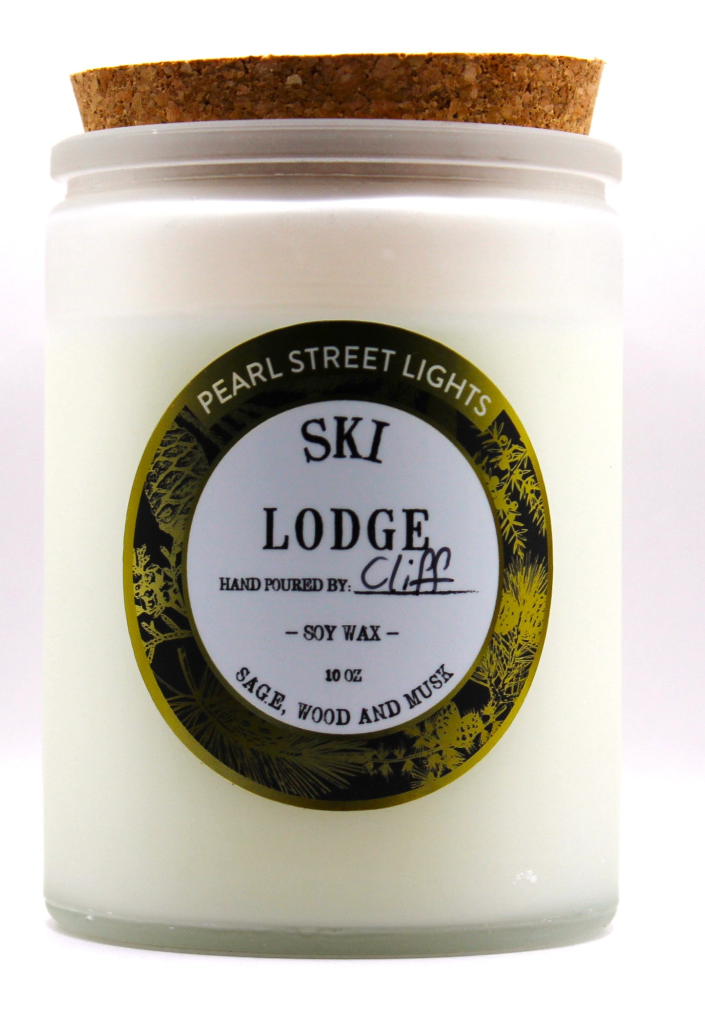 Ski Lodge Candle