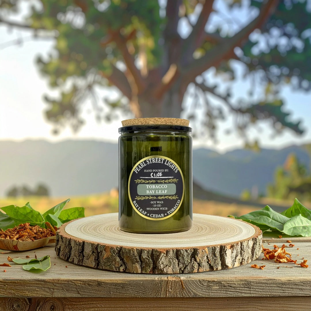 Tobacco Bay Leaf Candle