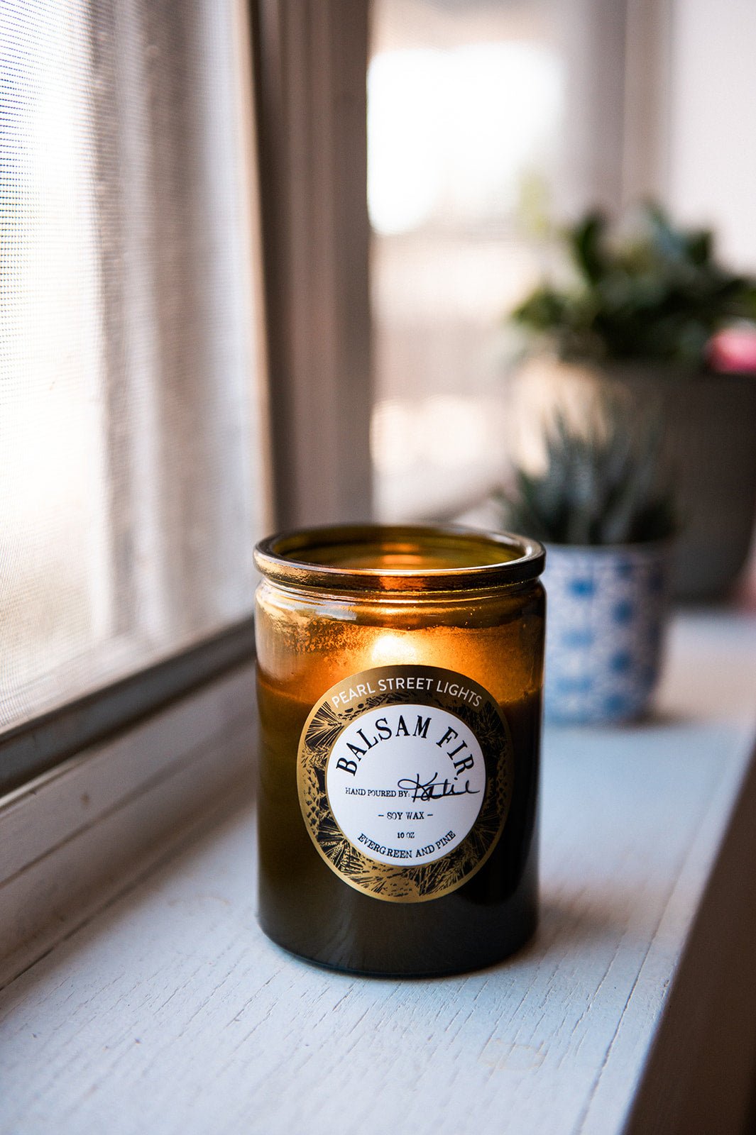 Balsam Fir Candle - Pearl Street Lights