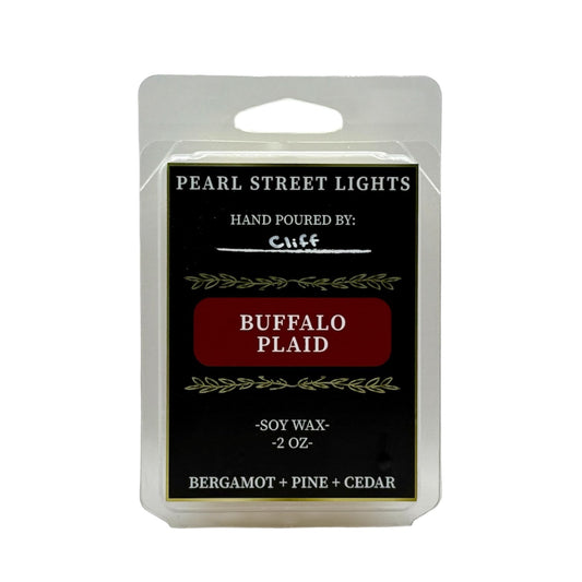Buffalo Plaid - Soy Wax Melts - Pearl Street Lights