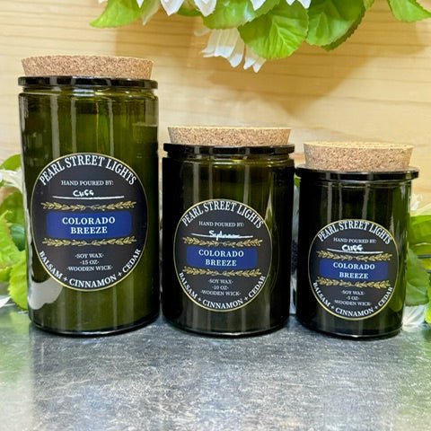 Colorado Breeze Candle | Soy Wax | Wooden Wick – Pearl Street Lights