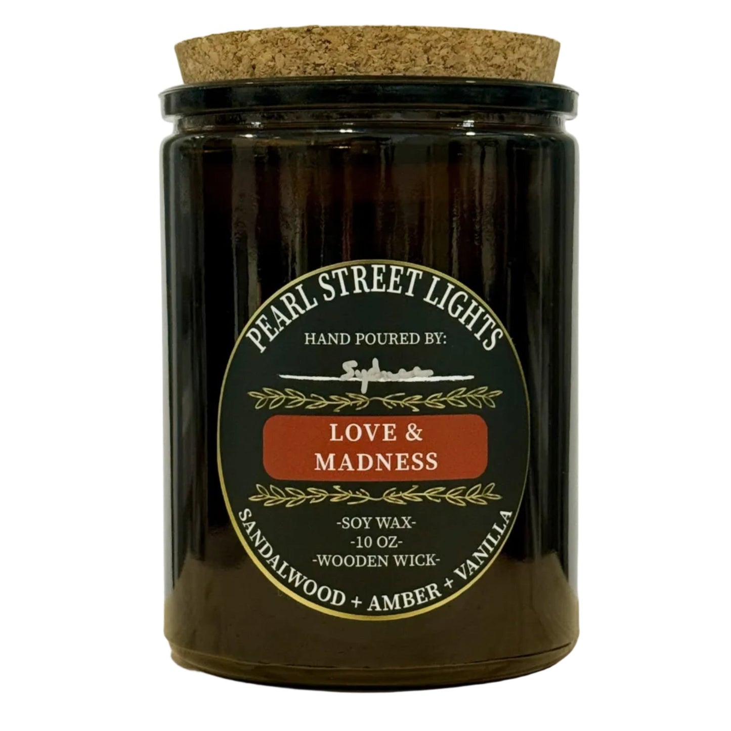 Love + Madness Candle - Pearl Street Lights