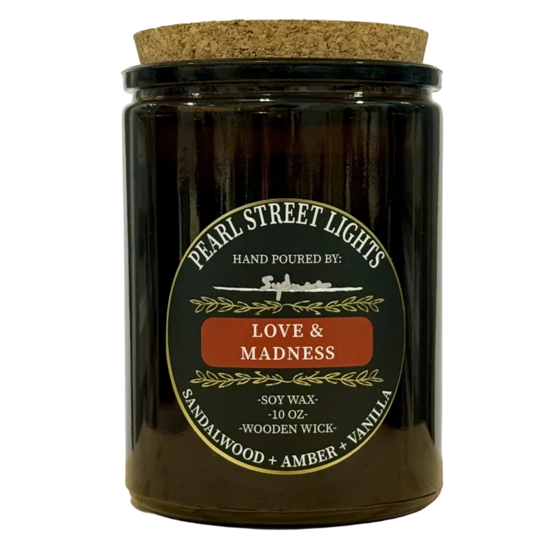 Love + Madness Candle - Pearl Street Lights