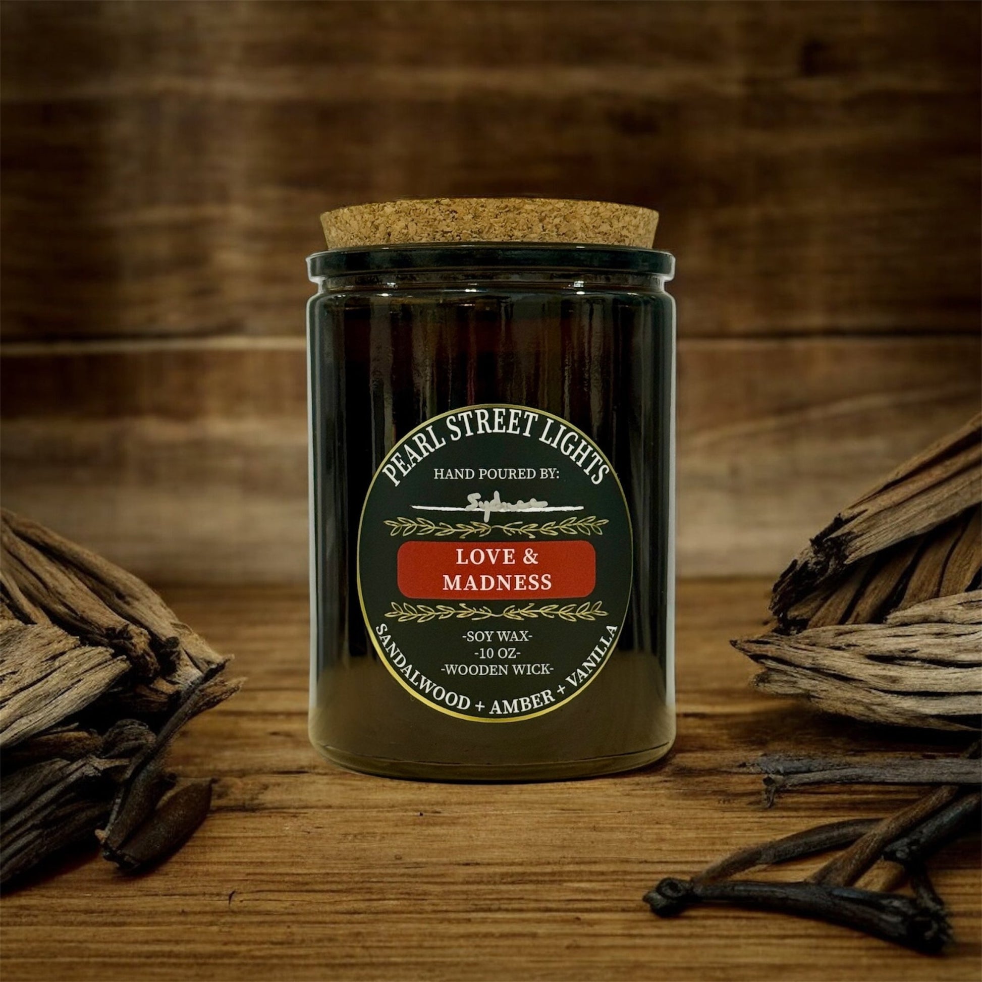 Love + Madness Candle - Pearl Street Lights