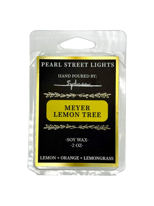 Meyer Lemon Tree - Soy Wax Melts - Pearl Street Lights
