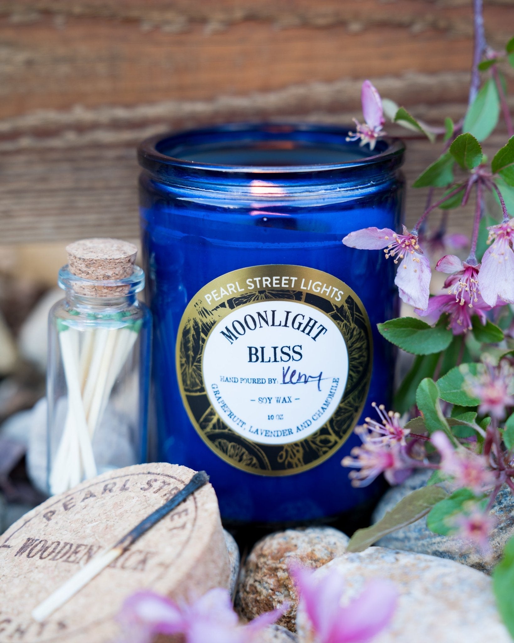 Moonlight Bliss Candle - Pearl Street Lights