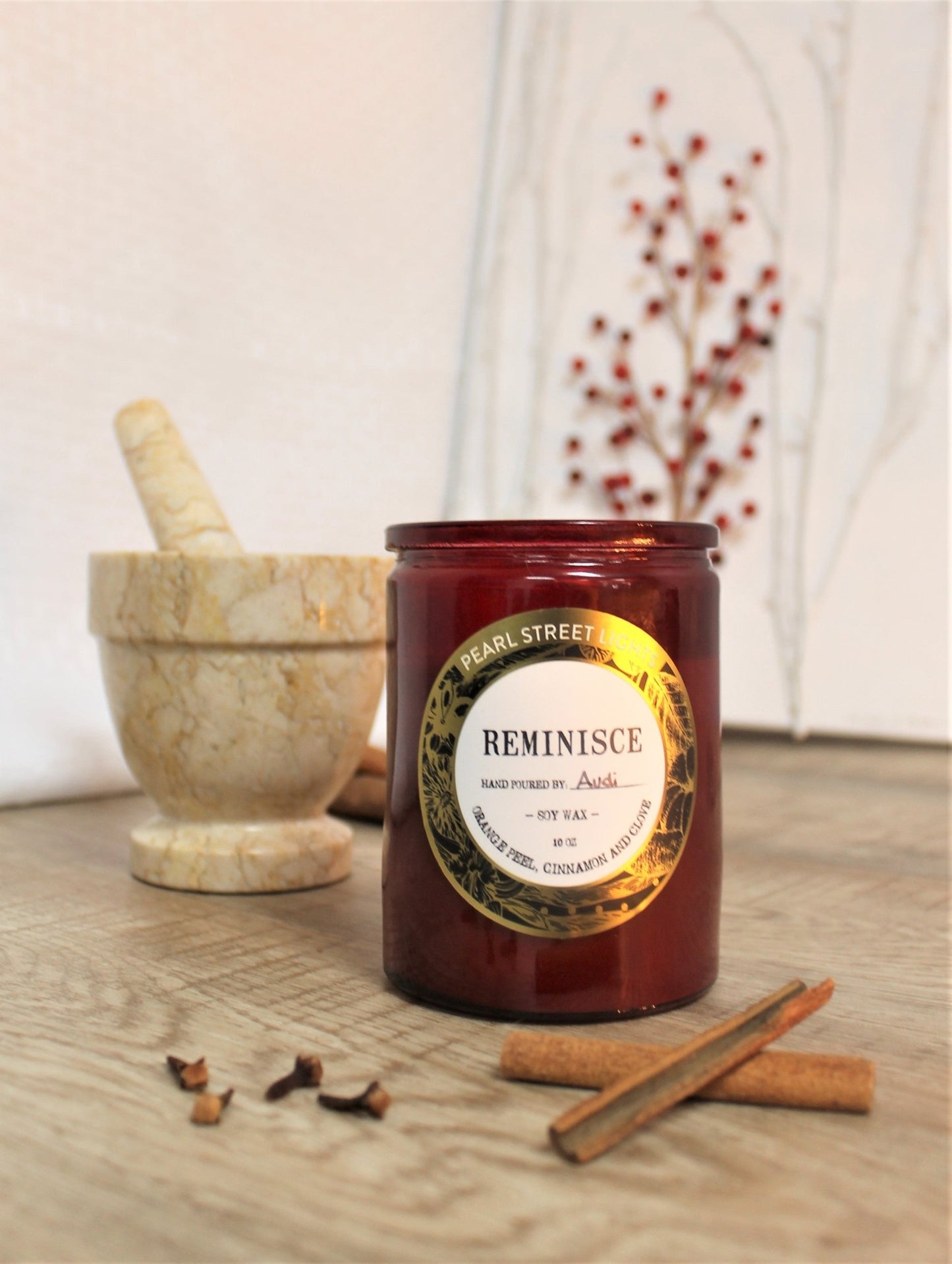 Reminisce Candle - Pearl Street Lights