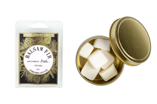 Balsam Fir Wax Melts | Evergreen + Pine | Hand Poured Soy Wax