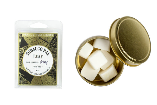 Tobacco Bay Leaf Wax Melts - Pearl Street Lights