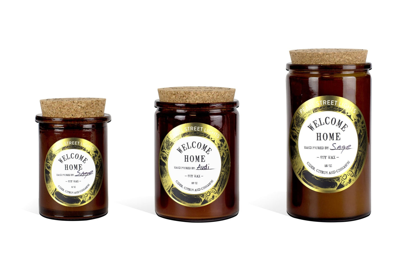 Welcome Home Candle - Pearl Street Lights